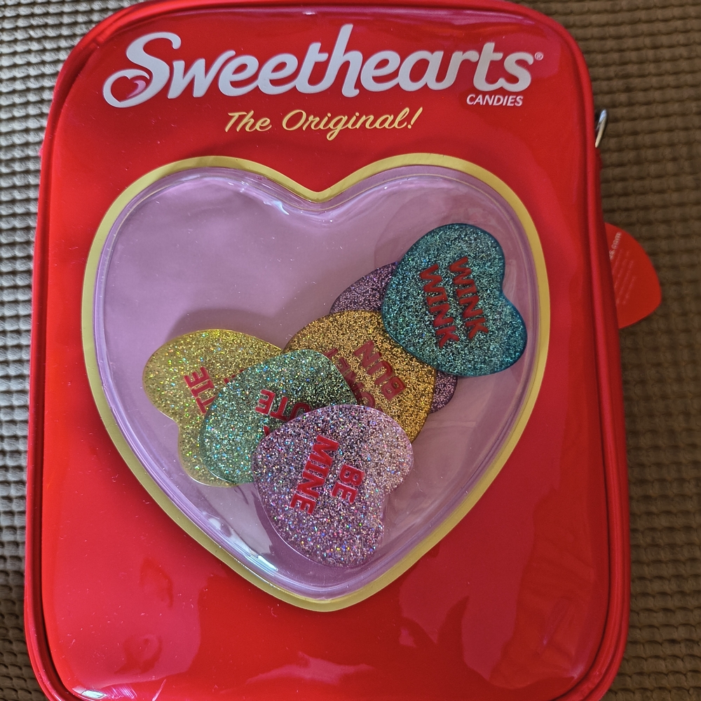 Bath & Body Works Red Sweethearts Crossbody Bag